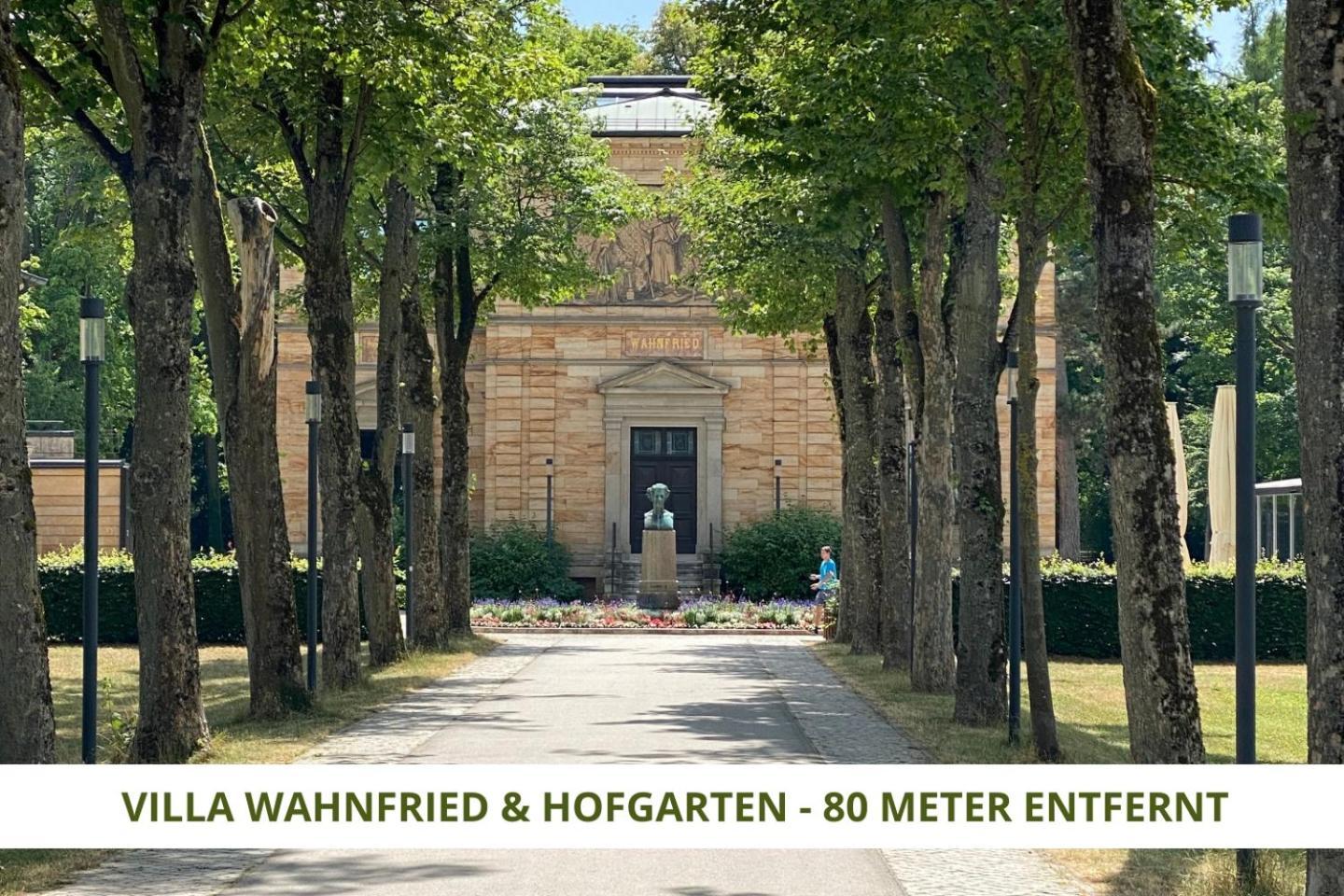 Apartment Wahnfried No5 - Zentrales Cityapartment Kueche Mit Duschbad - 300M Zur Fussgaengerzone ไบรอยท์ ภายนอก รูปภาพ