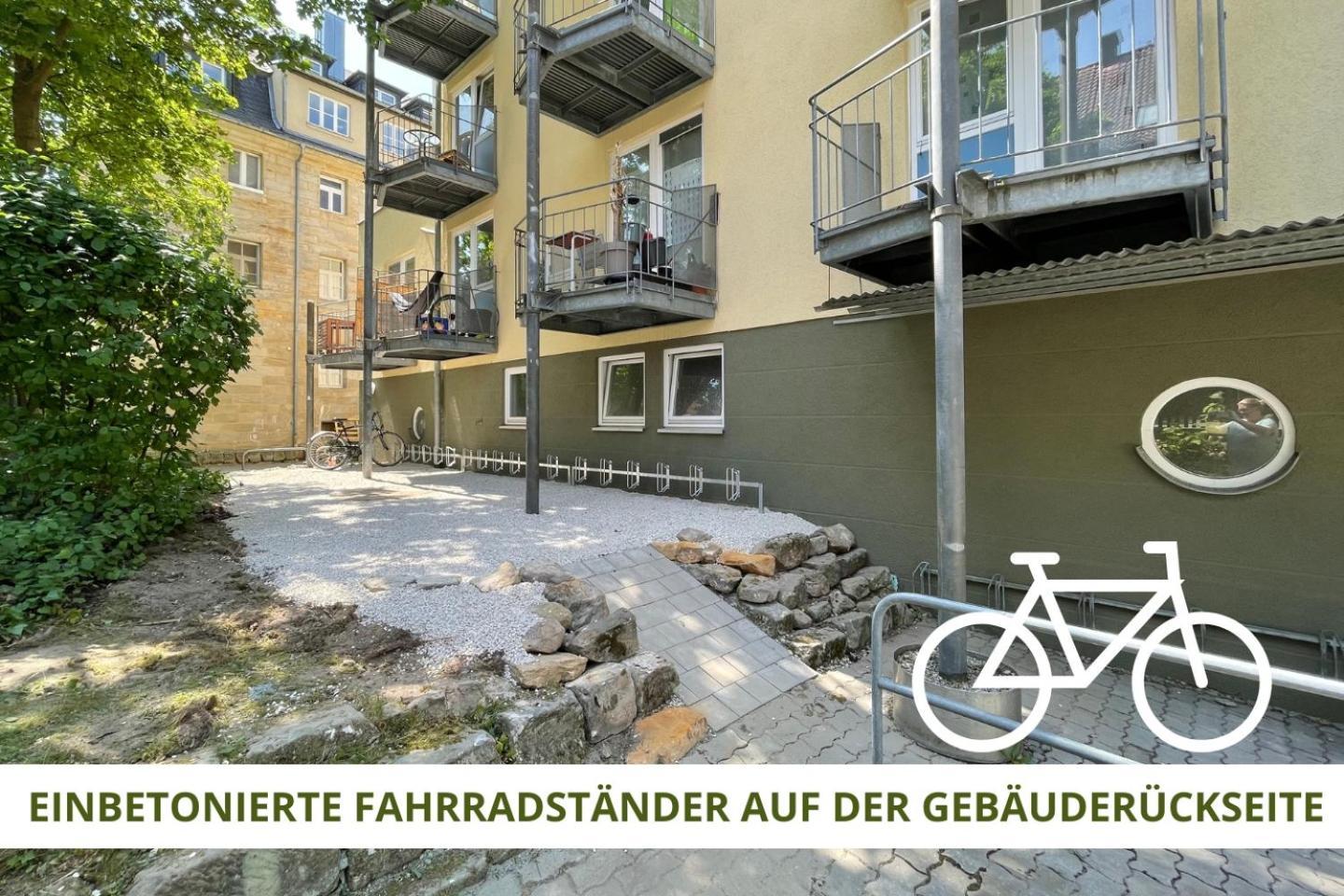 Apartment Wahnfried No5 - Zentrales Cityapartment Kueche Mit Duschbad - 300M Zur Fussgaengerzone ไบรอยท์ ภายนอก รูปภาพ